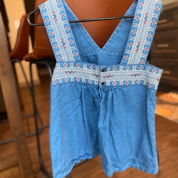 Madewell Jean Top - Picture 2 of 3